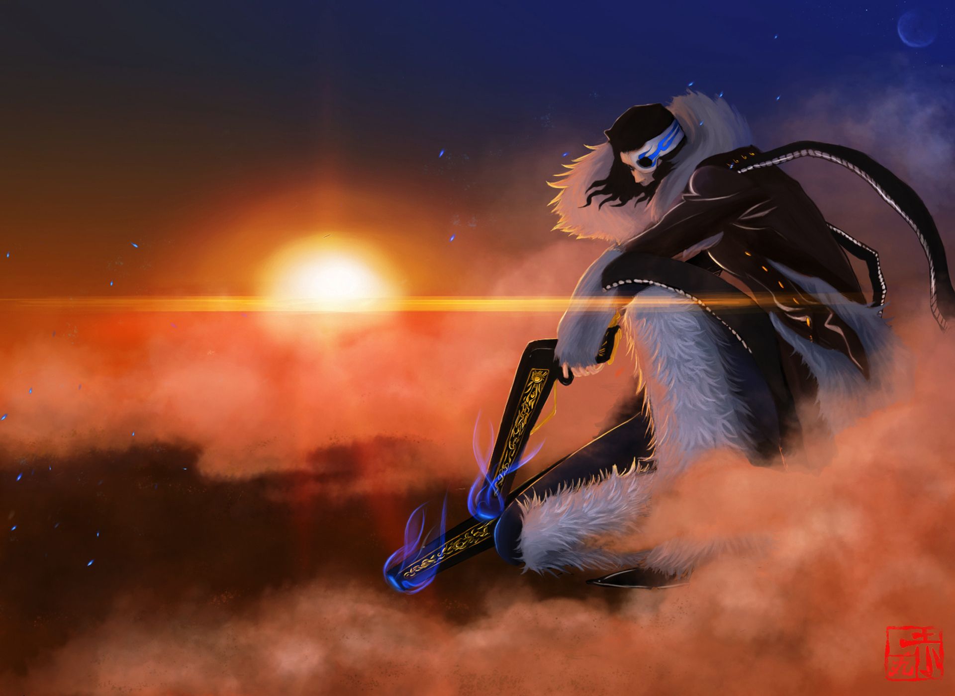 1920x1400 Desktop wallpaper: Coyote Starrk, Anime, Bleach 4K free download for PC. 214323