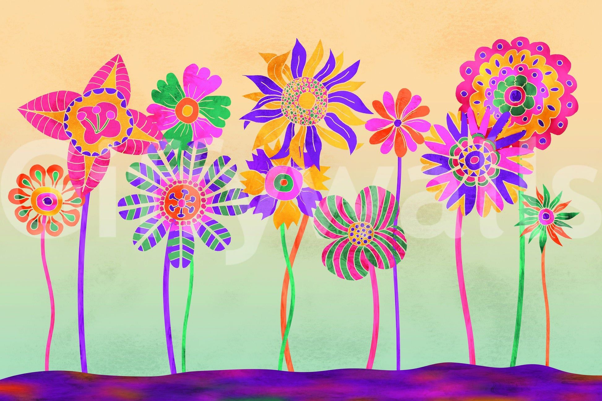 1946x1297 Fantasy Flower Wallpaper