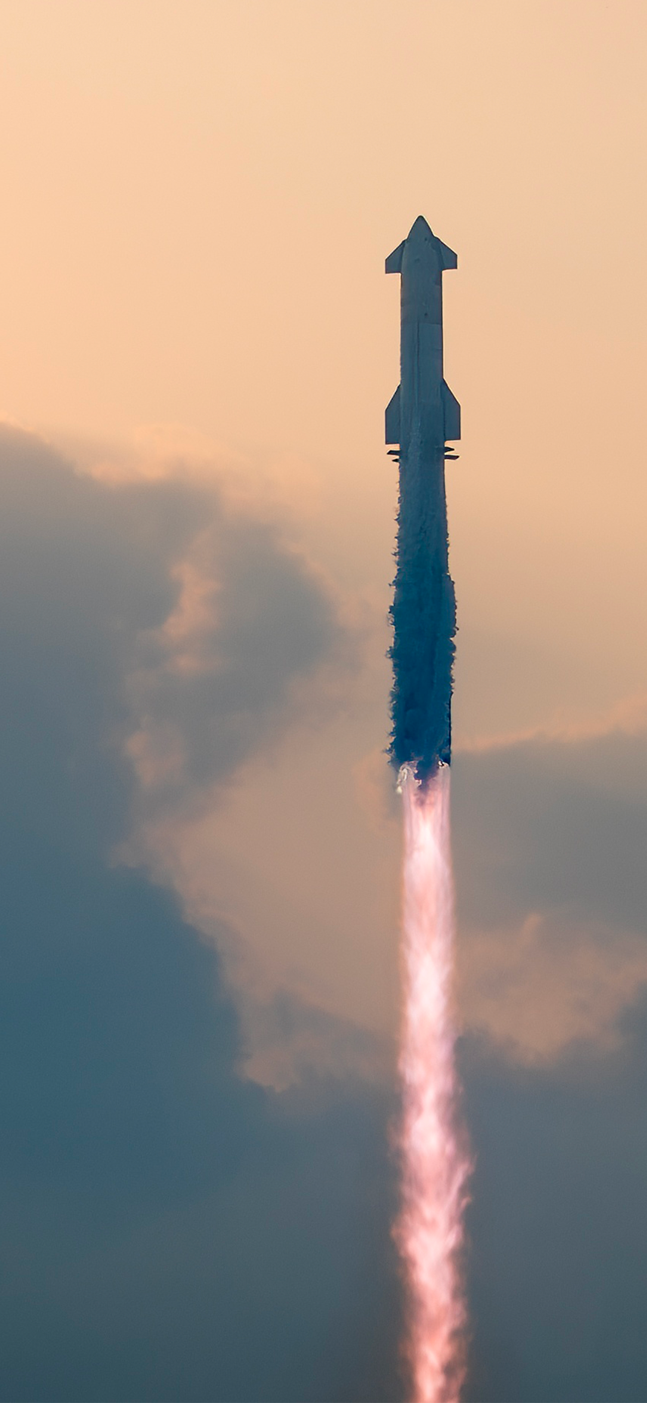 1290x2796 Starship Wallpaper from Flight 4
