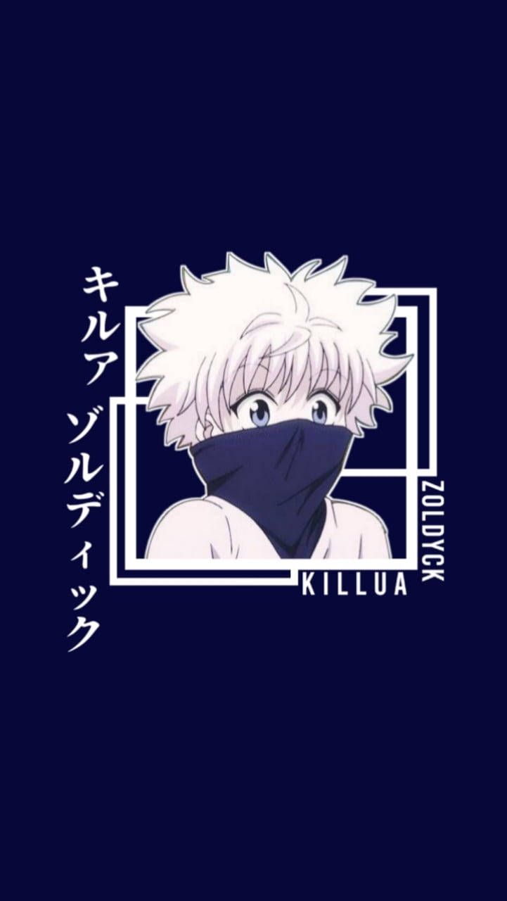 721x1280 Download Masked Killua iPhone Wallpaper