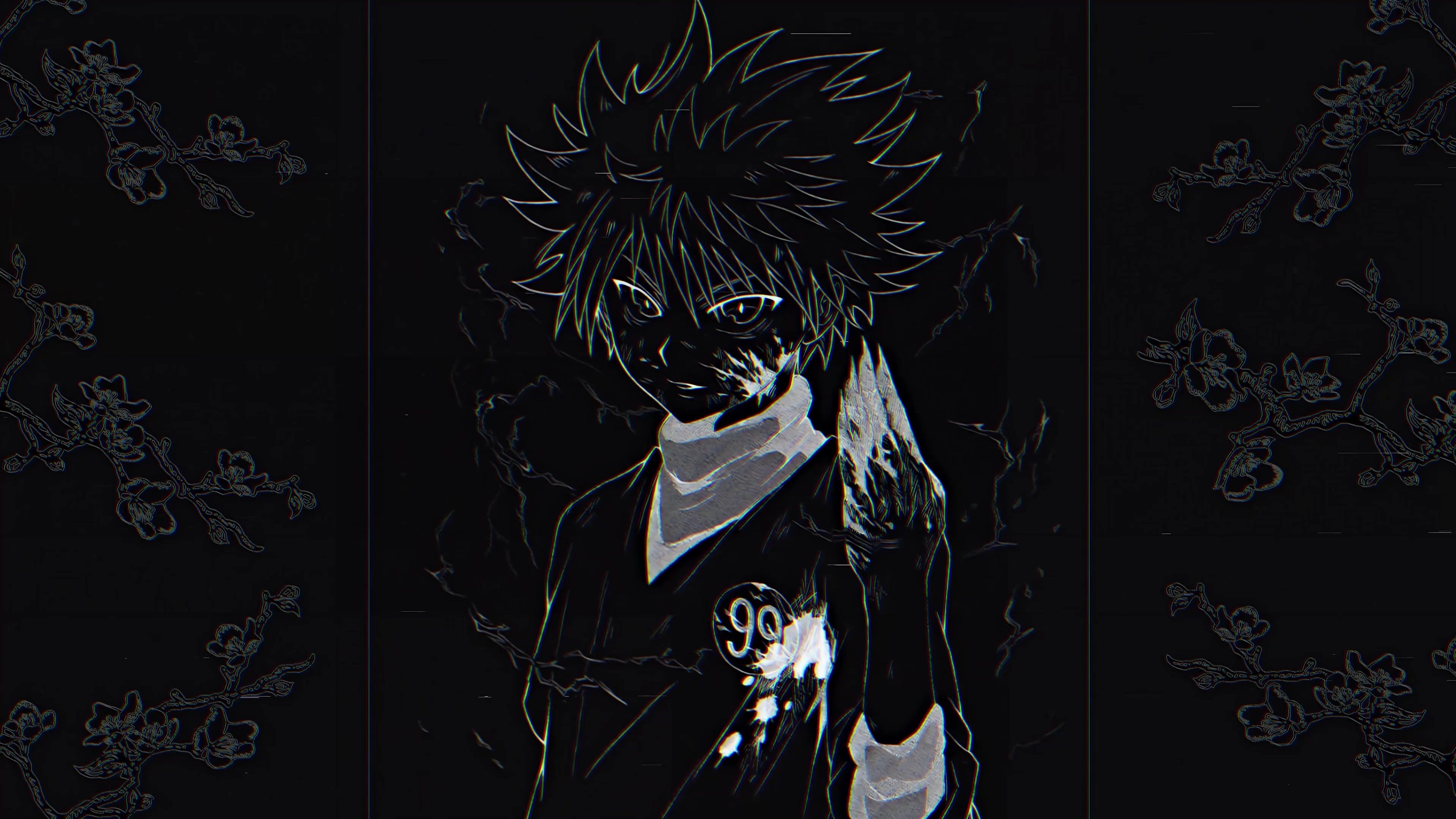 3840x2160 Killua Dark Voltage Live Wallpaper
