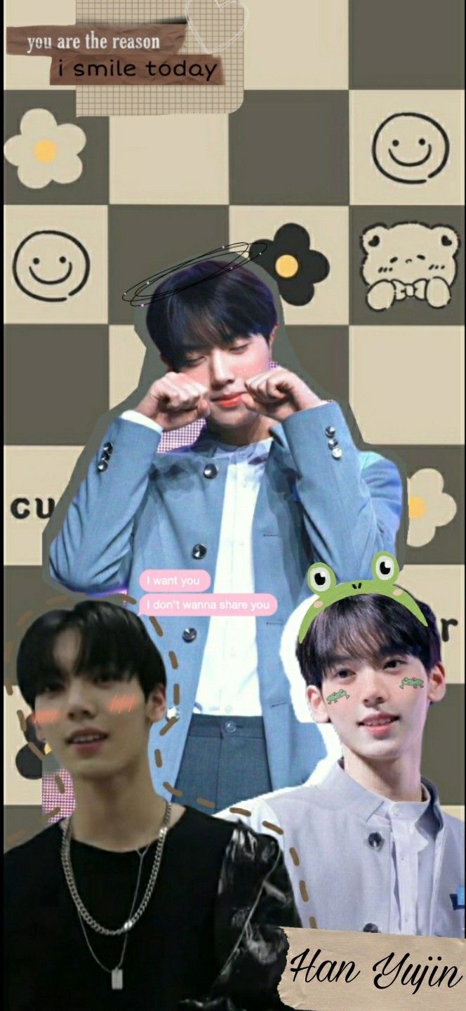 664x1440 Han Yujin wallpaper