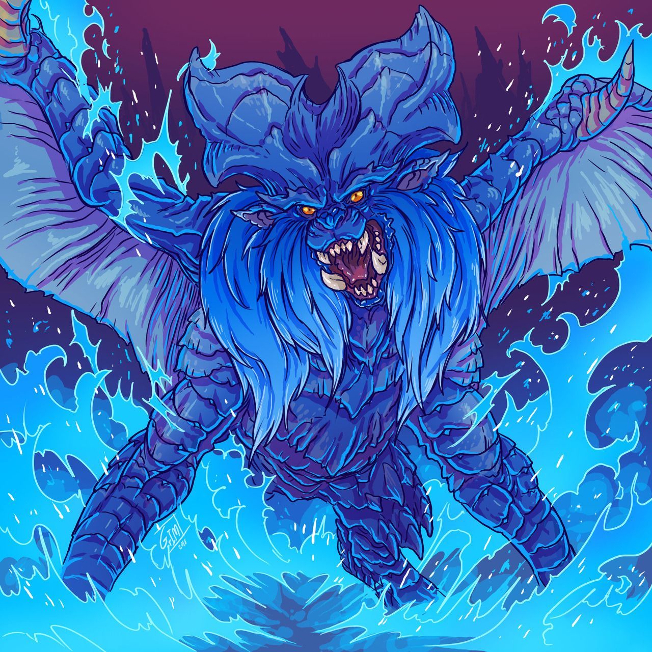 1280x1280 Lunastra Monster Hunter ideas. monster hunter, monster, monster hunter art