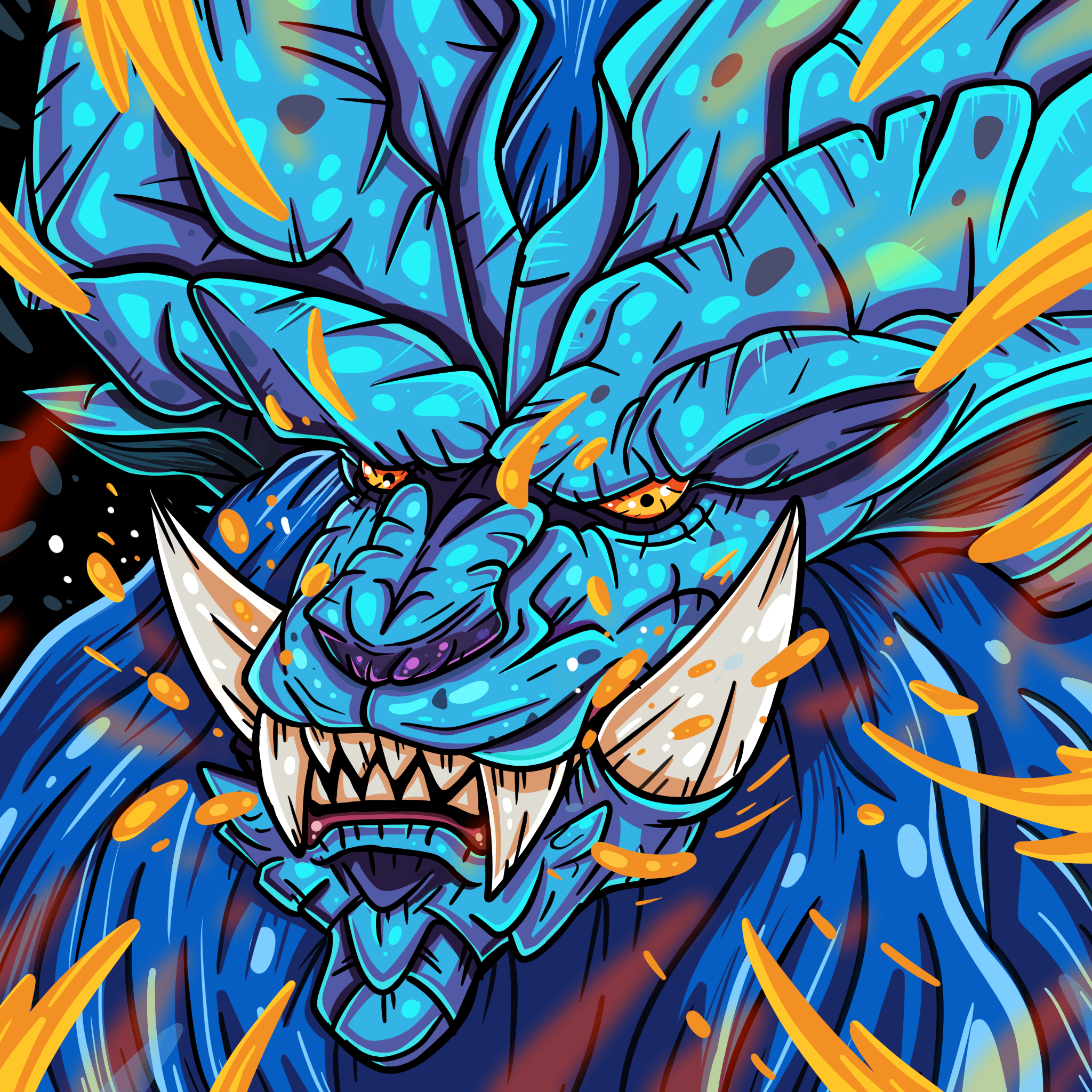 2048x2048 Lunastra Fan Art ( OC )