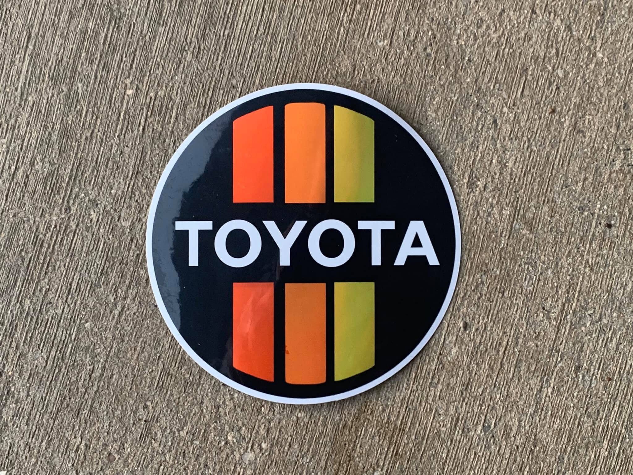 2048x1536 Holographic Vintage Toyota Full Color Decal