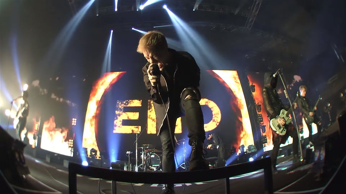 1366x768 coldrain makes you FEED THE FIRE with their Nippon Budokan live music video