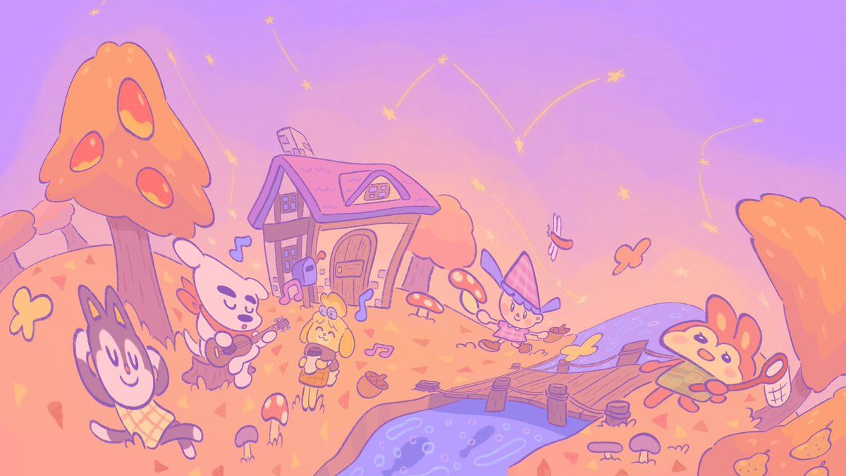 1200x675 Animal Crossing Desktop Wallpaper
