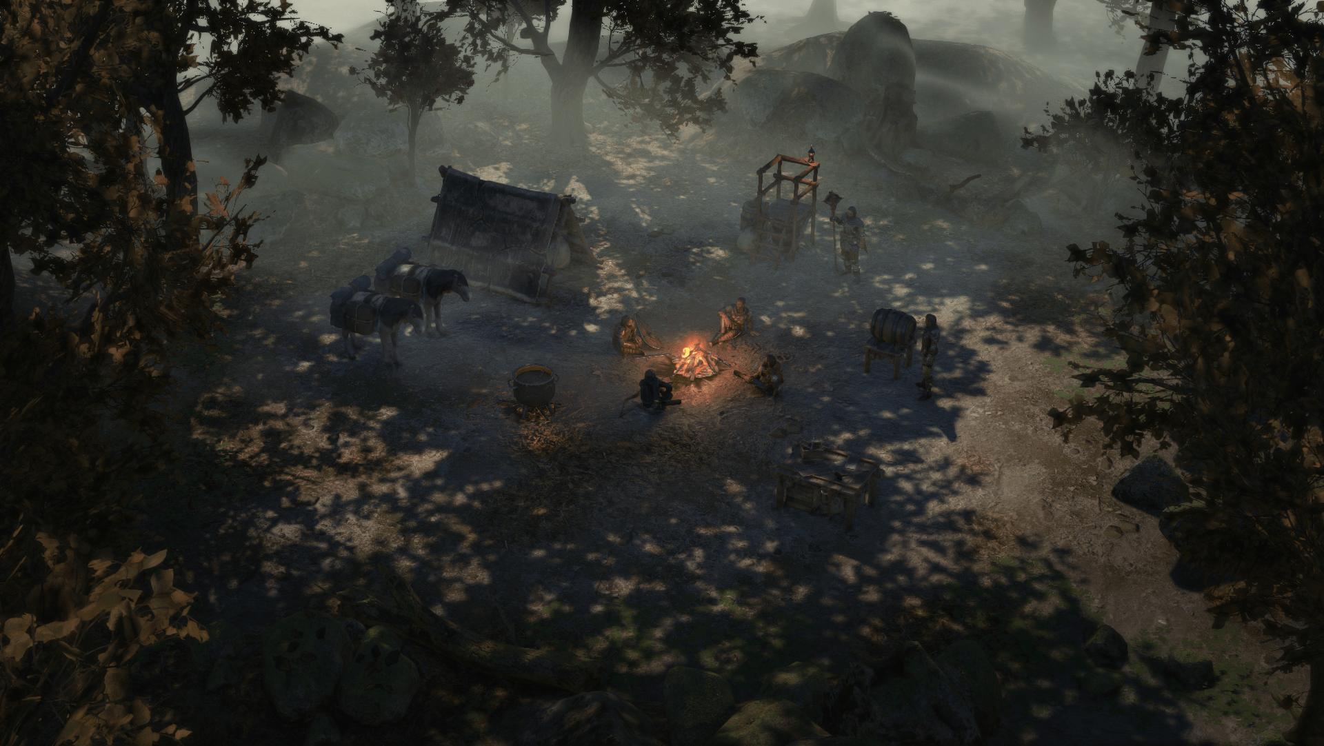 1920x1082 Wartales Enchanted Forest Campfire HD Wallpaperx1082