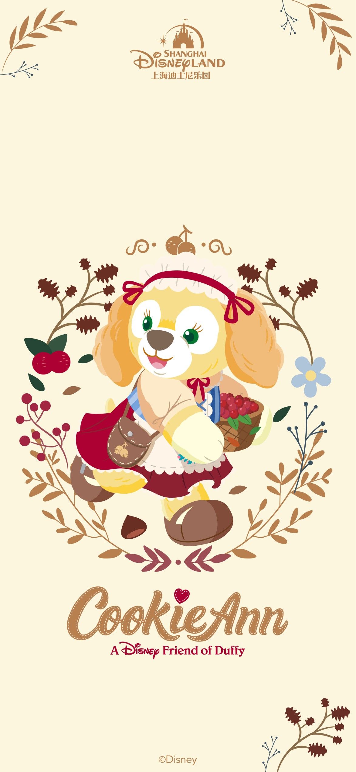 1173x2538 迪士尼可琦安Cookie Ann - 高清图片，堆糖，美图壁纸兴趣社区