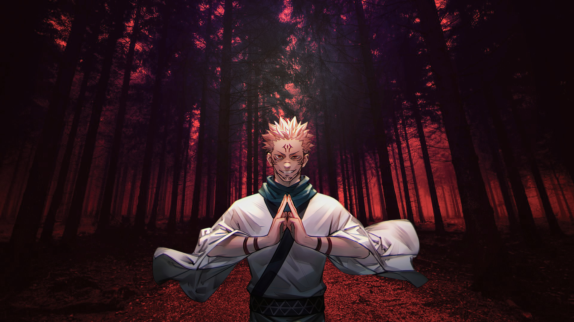 1920x1080 Jujutsu Kaisen Sukuna HD Cool Art Wallpaper, HD Anime 4K Wallpaper, Image and Background