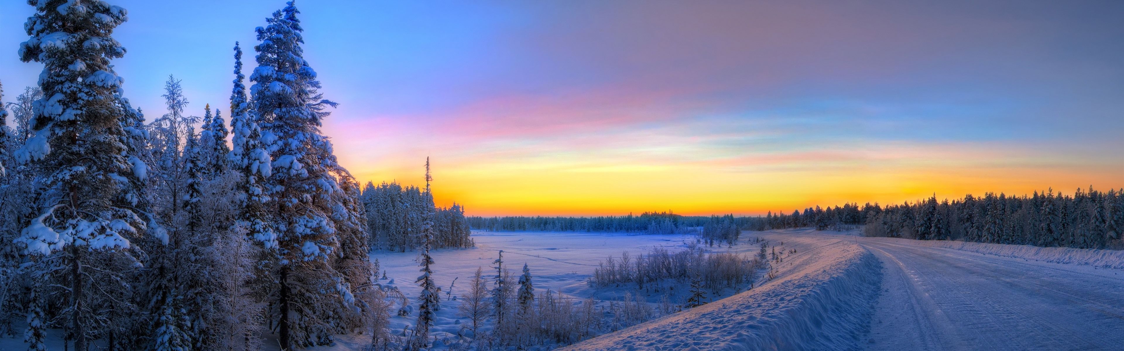 3840x1200 Winter 3840x1200 Wallpaper