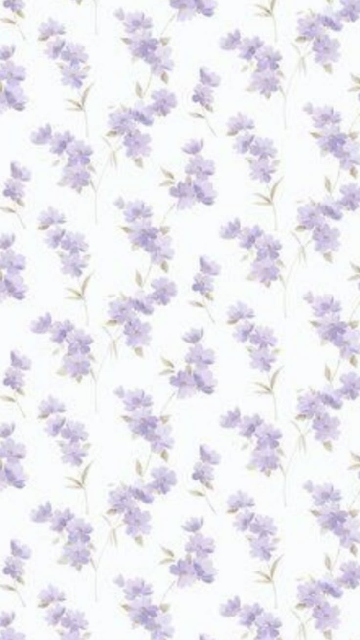 736x1308 coquette floral wallpaper pastel purple violet lavender