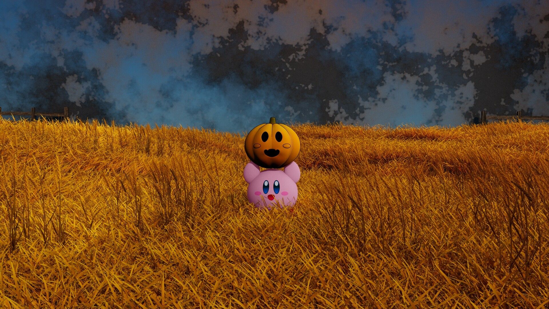 1920x1080 Halloween Kirby