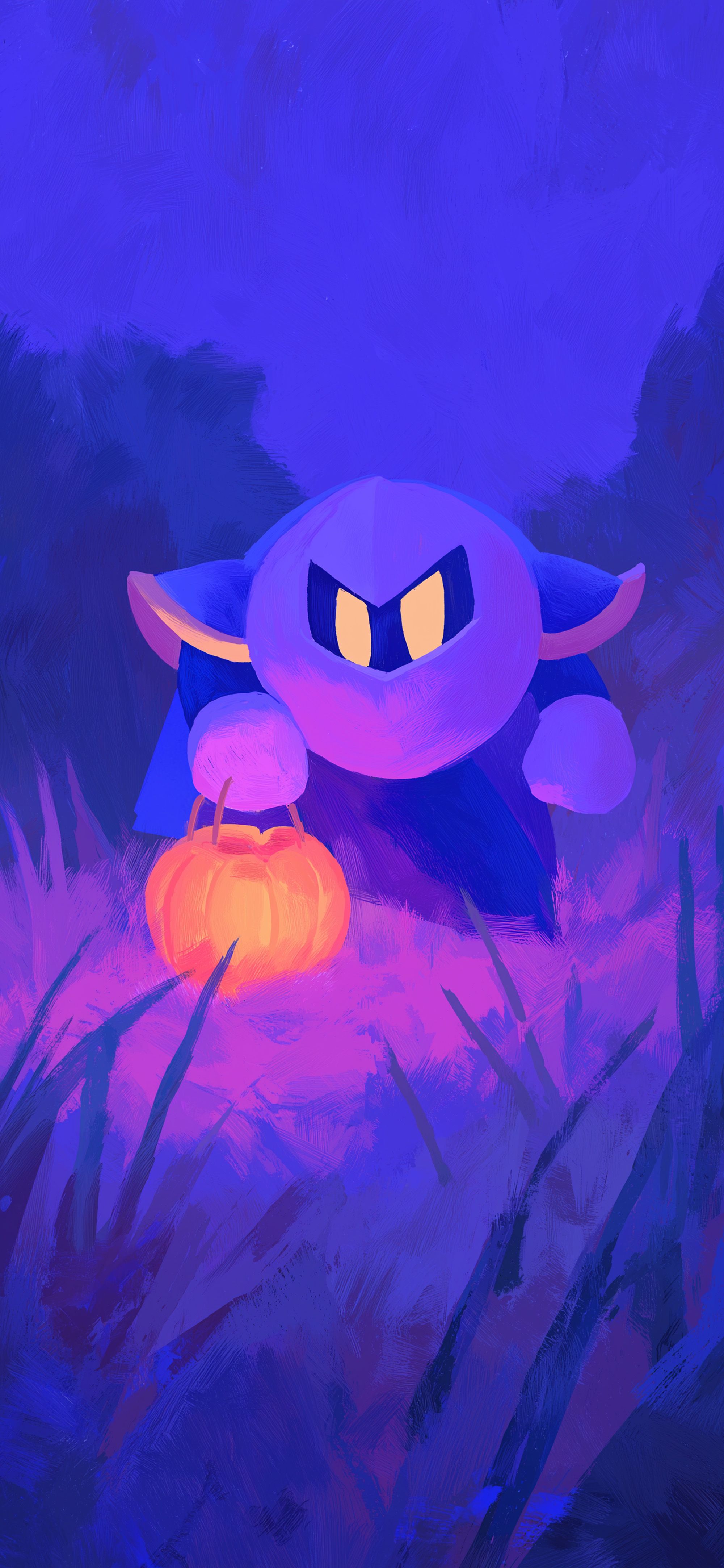 2000x4328 Meta Knight Halloween Pumpkin Wallpaper Wallpaper HD