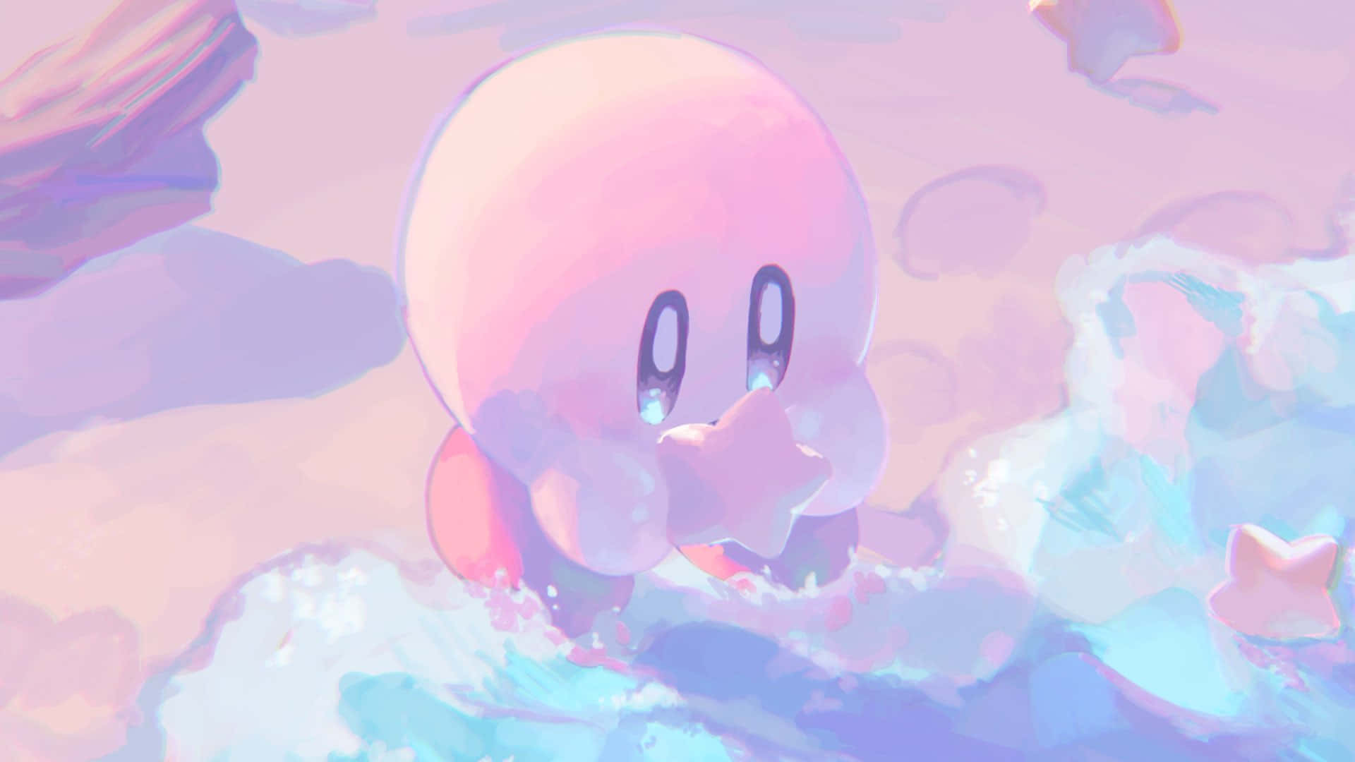 1920x1080 Kirby Aesthetic Wallpaper