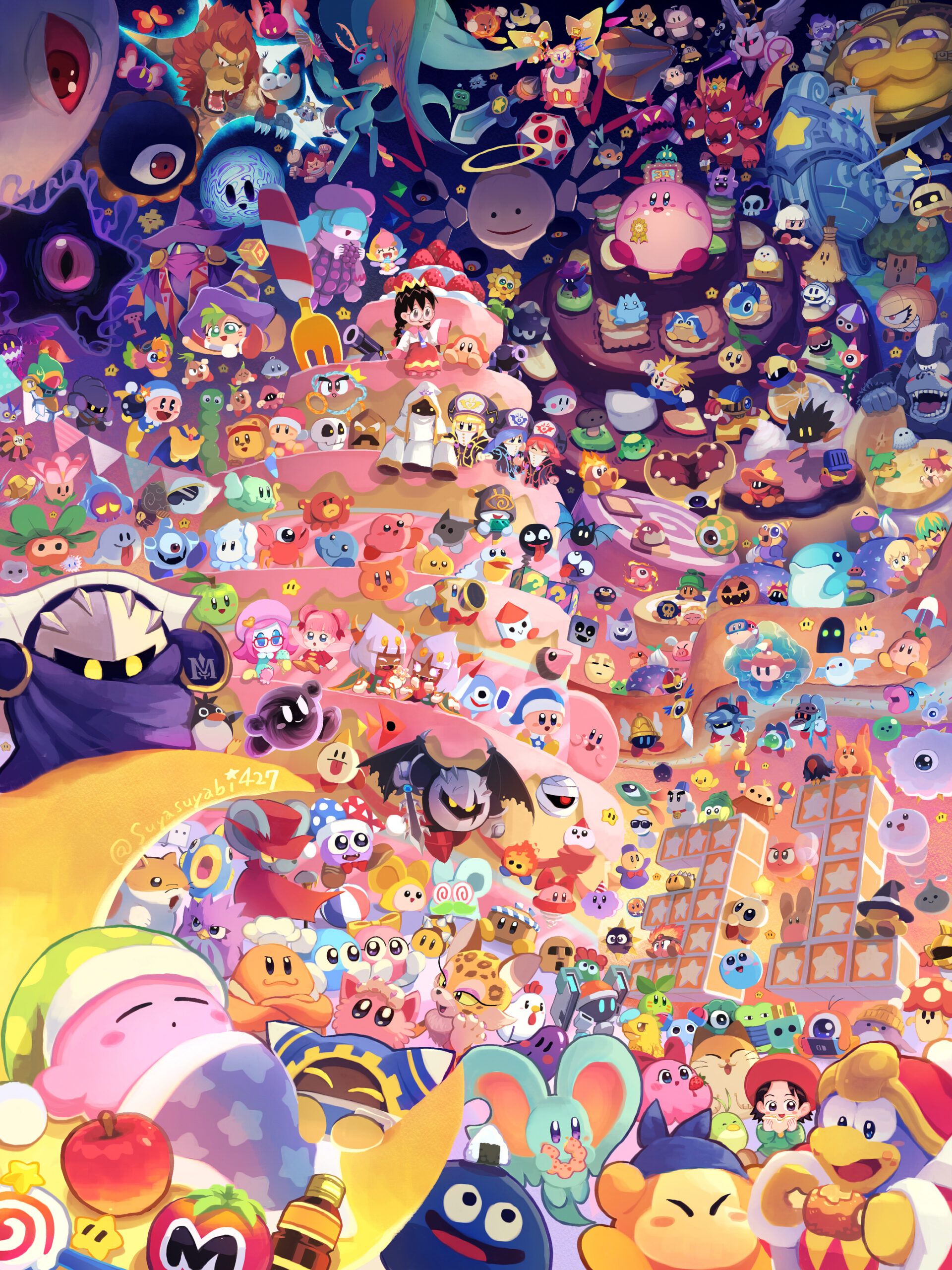 1920x2560 Cool Kirby Wallpaper