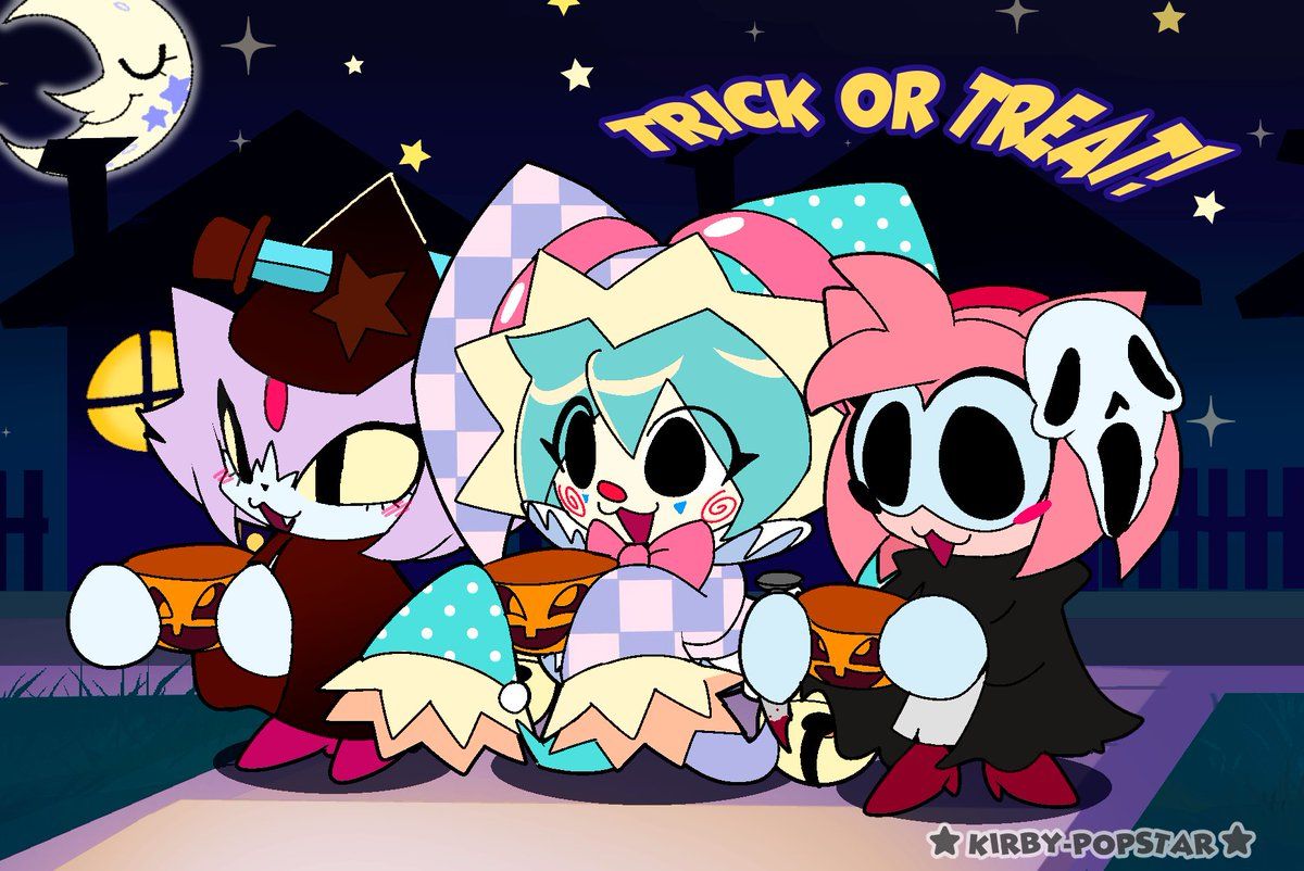 1200x802 Sonk style Halloween YCH Commission for @/takethelemons_