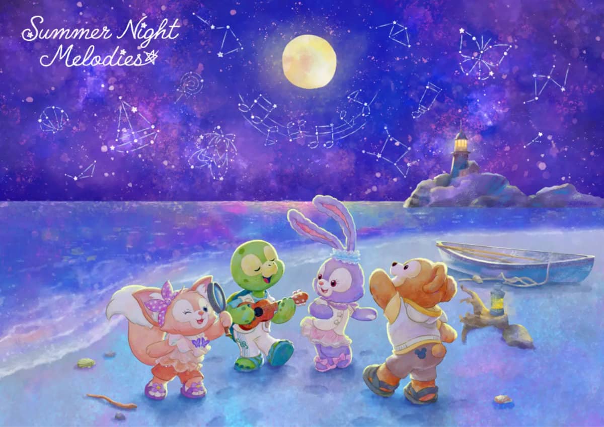 1200x849 Duffy & Friends Summer Night Melody' Event at Tokyo DisneySea • TDR Explorer