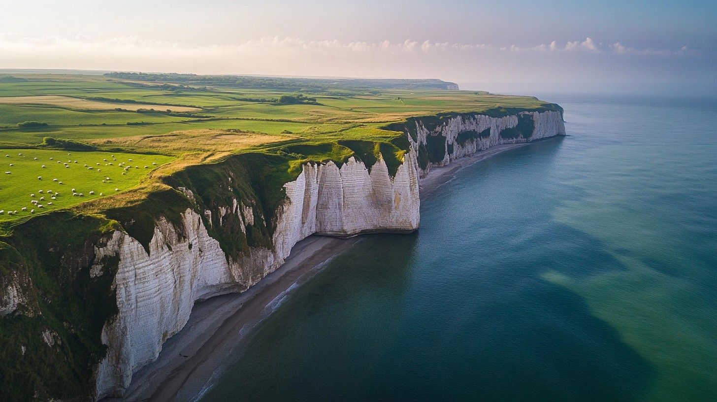 1456x816 Free Cliffside Ocean View Image, Ocean, Nature