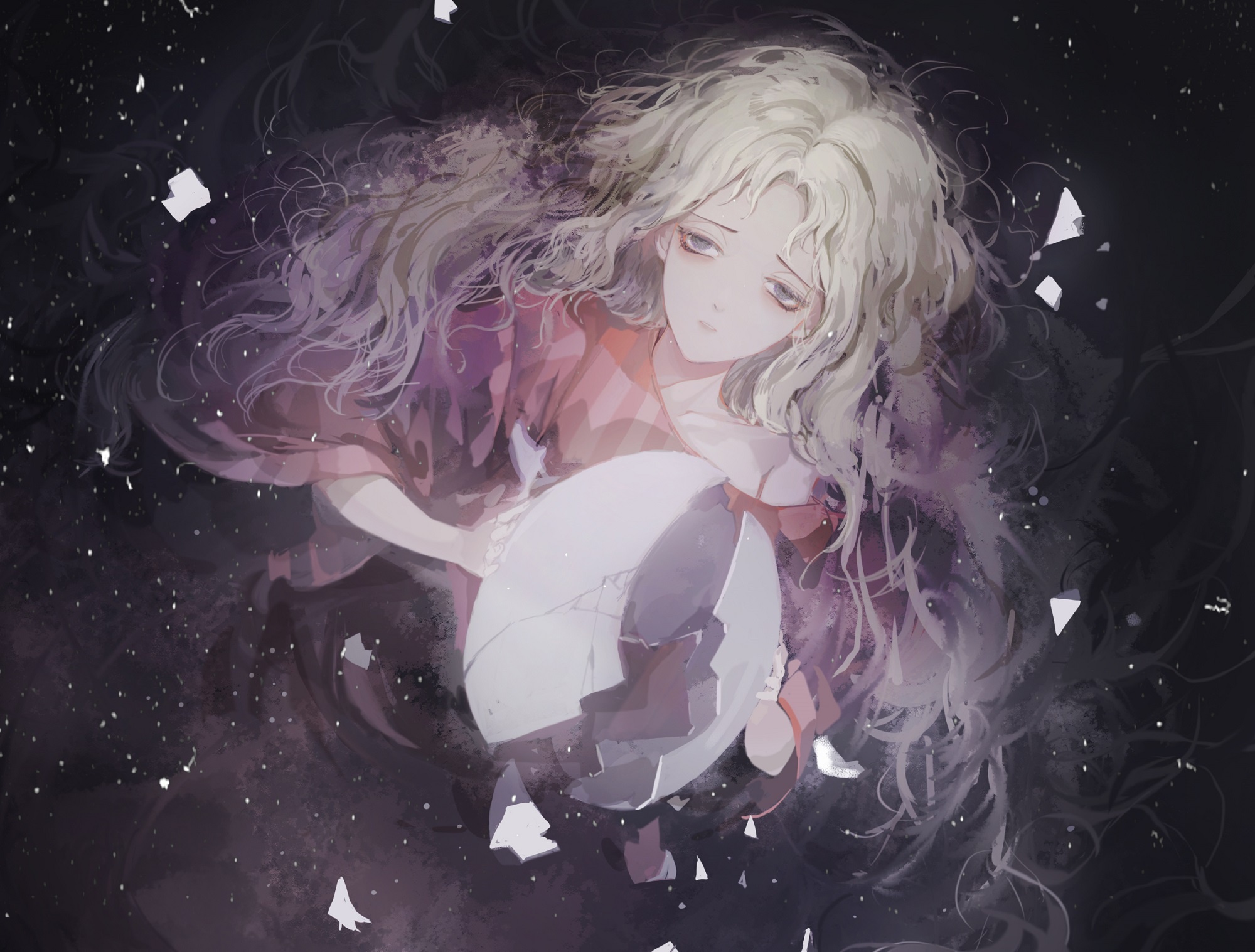 2000x1517 Wallpaper girl, shell, Angel's Egg, Egg angel for mobile and desktop, section сёнэн, resolution 2000x1517