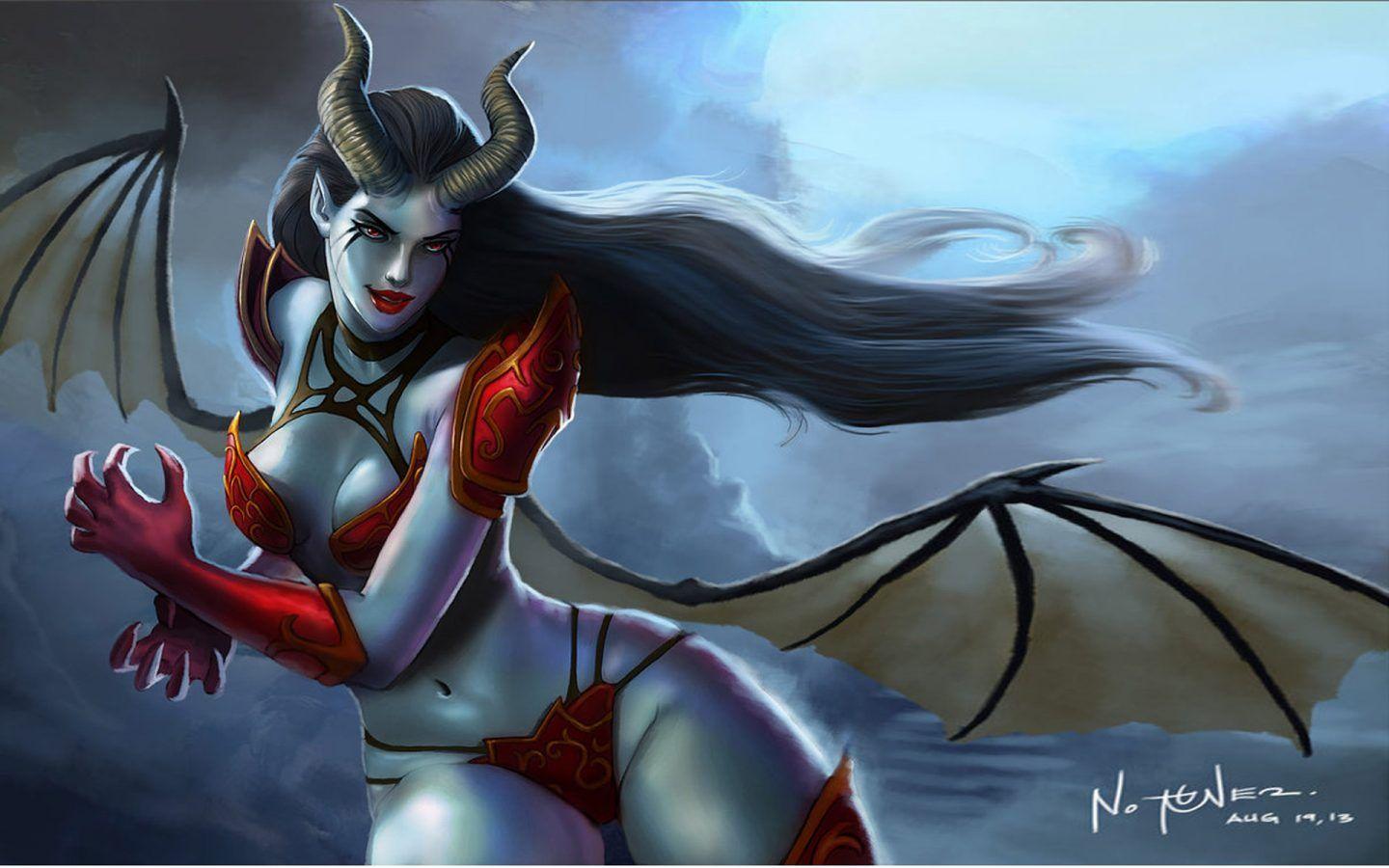 1440x900 Dota2 Video Game Queen Of Pain, Queen Of Hearts Deviant Art Wallpaper For Deskx1200 :