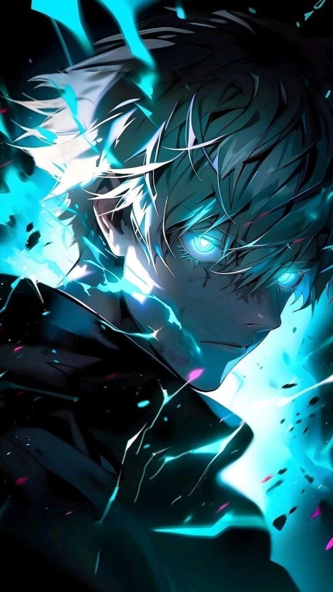 676x1201 Gojo Angry Mode Wallpaper. Gojo Six Eyes Wallpaper. Gojo Blue Eyes Jujutsu Kaisen Wallpaper