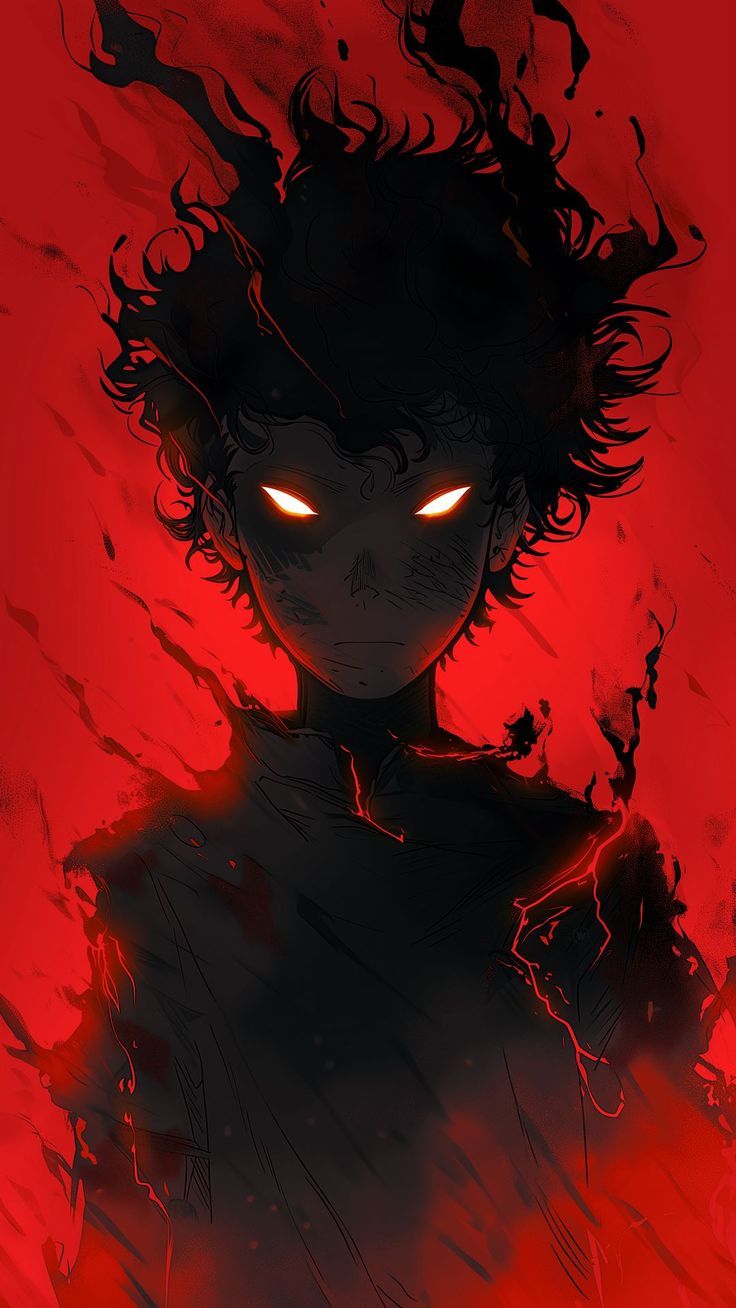 736x1308 Wallpaper guy, eyes, lines, dark, angry, art, Abstract 4K by Golovatin Ivan. Download wallpaper guy, eyes, lines, dark, angry, art for free