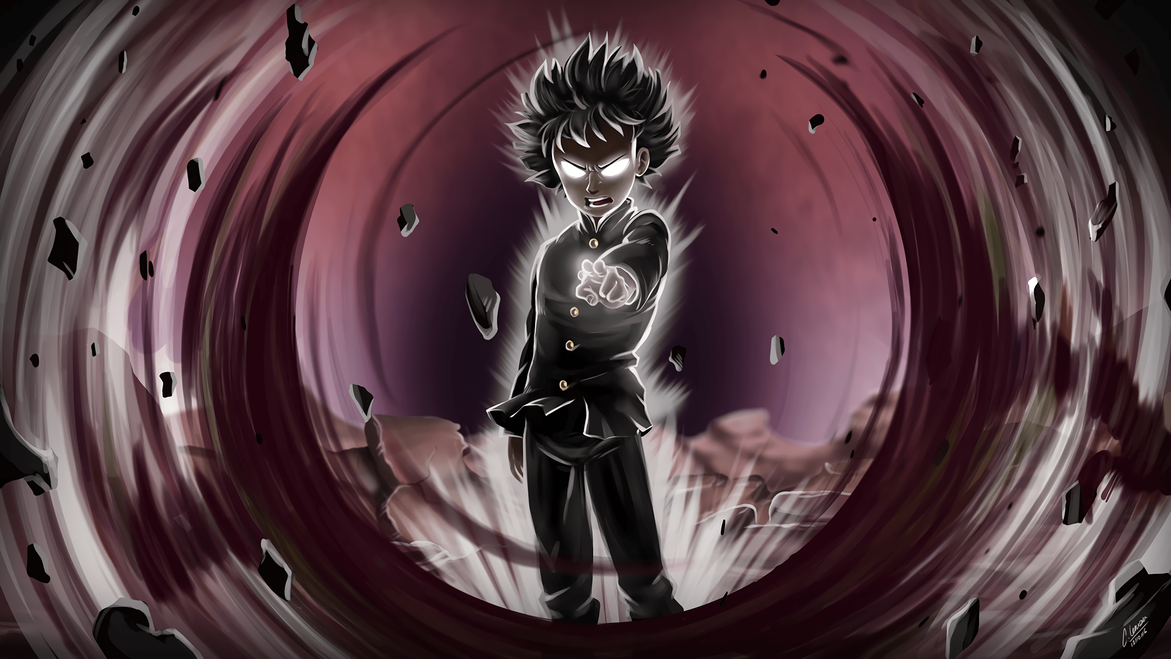 3840x2160 Angry Anime 4k Wallpaper