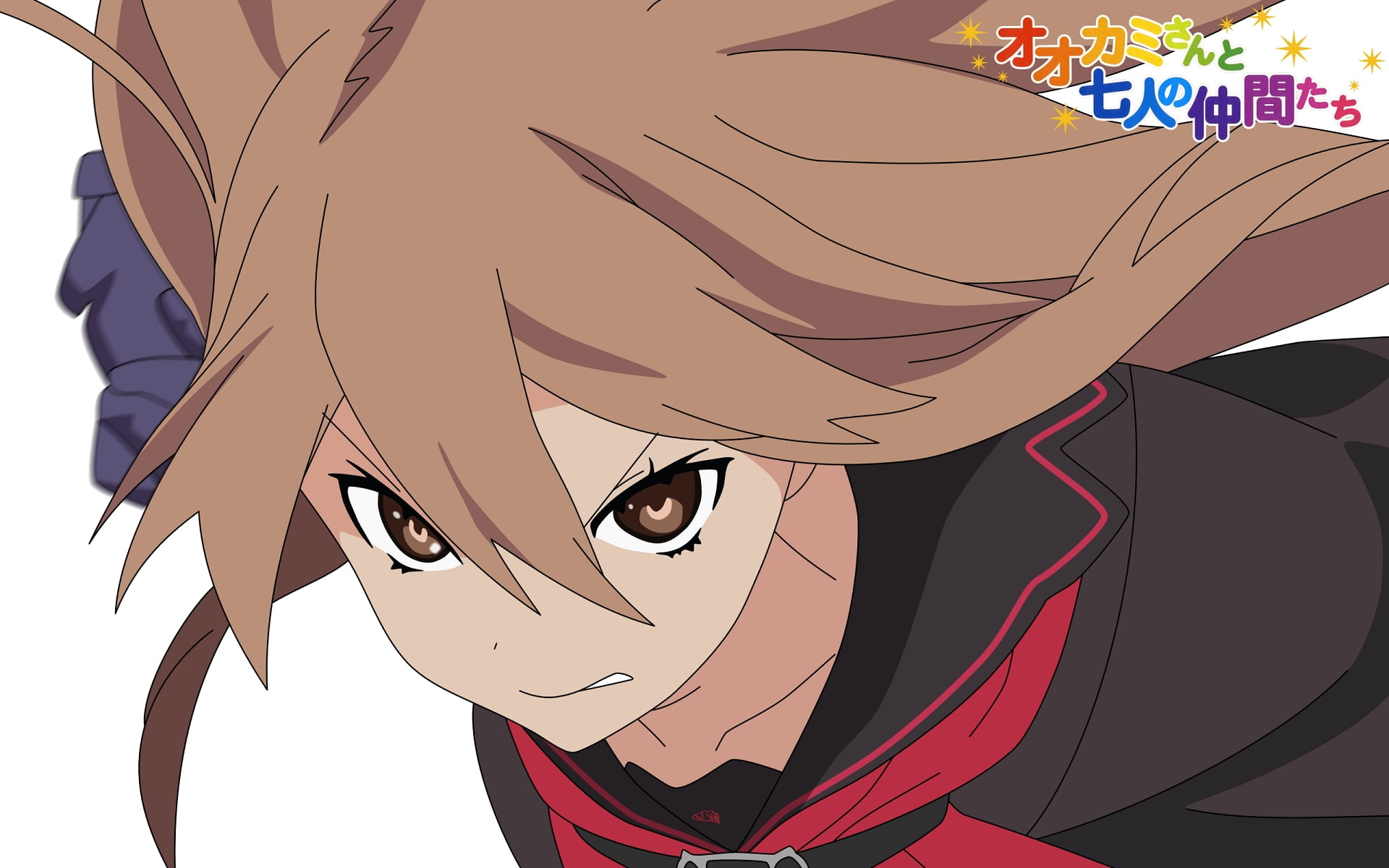 1920x1200 Brown haired anime character HD wallpaper
