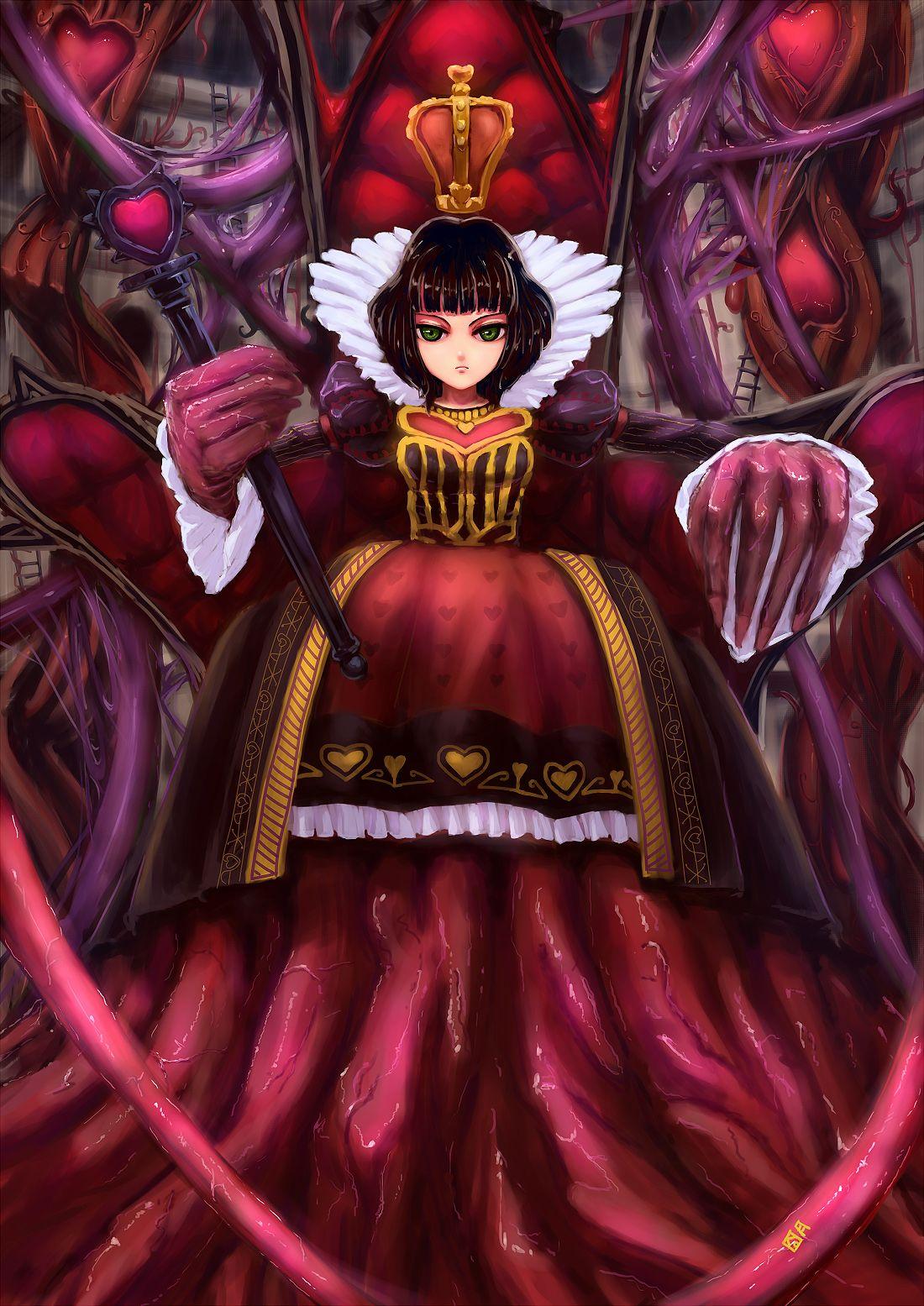 1100x1555 Alice Madness Returns Heart Queen