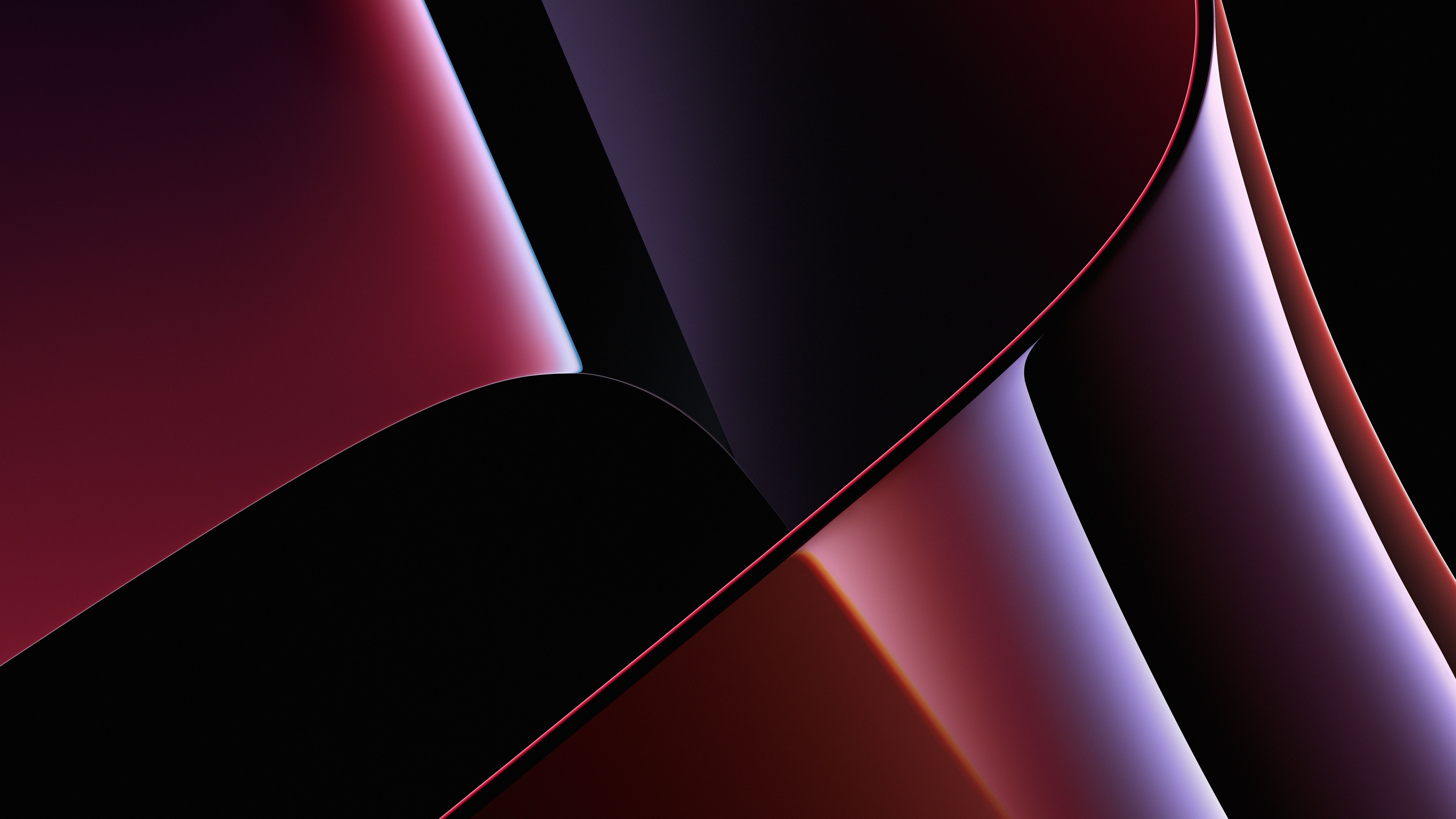 6016x3384 Apple MacBook Pro Wallpaper 4K, Dark Mode, Stock, 2021