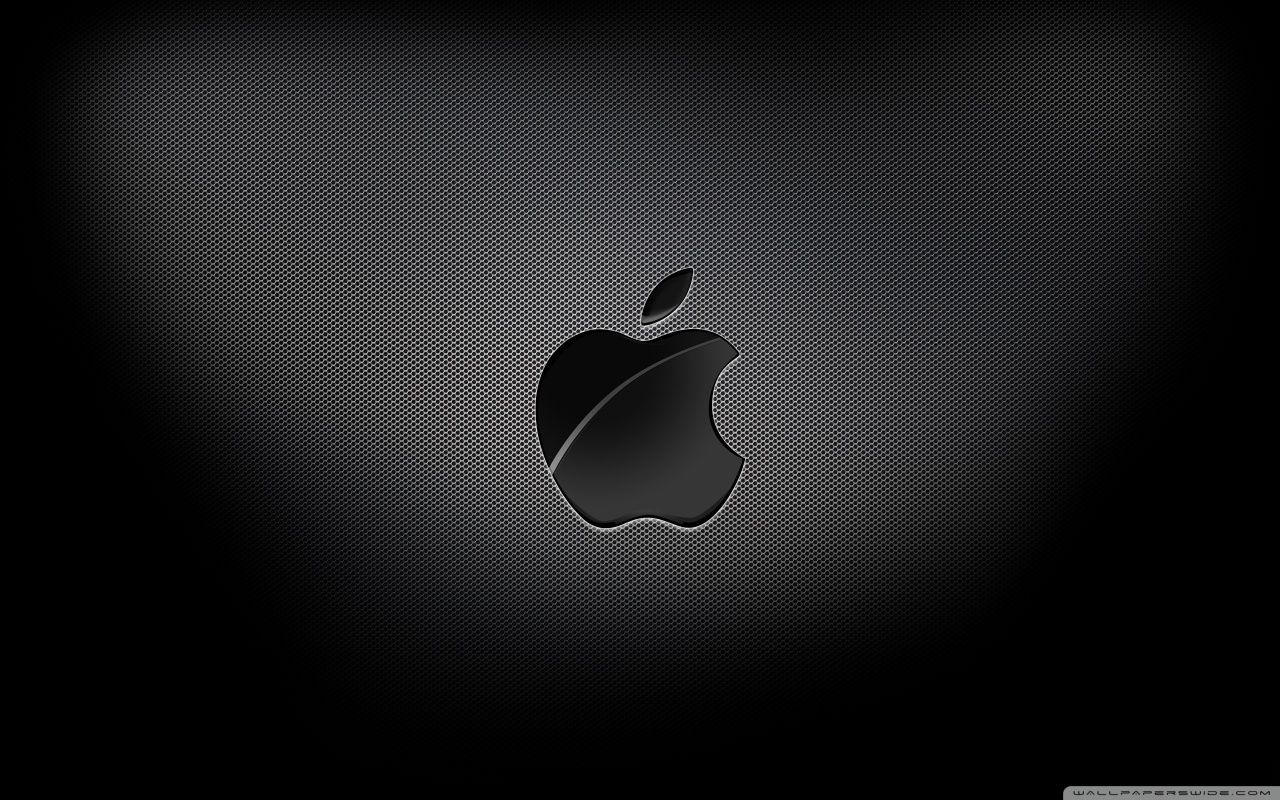 1280x800 Apple Black Background 4K UHD Wallpaper for UltraHD Desktop and TV : Dual Monitor : Smartphone and Tablet Devices