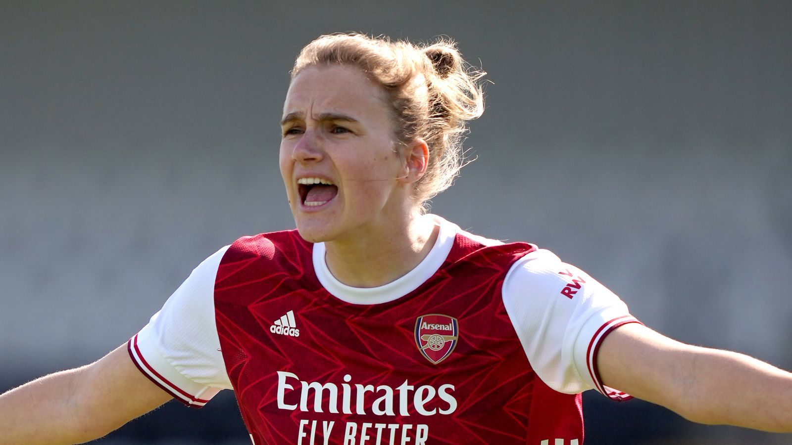1600x900 Vivianne Miedema signs new Arsenal Women contract. Jonas Eidevall: She's a 'stellar talent'