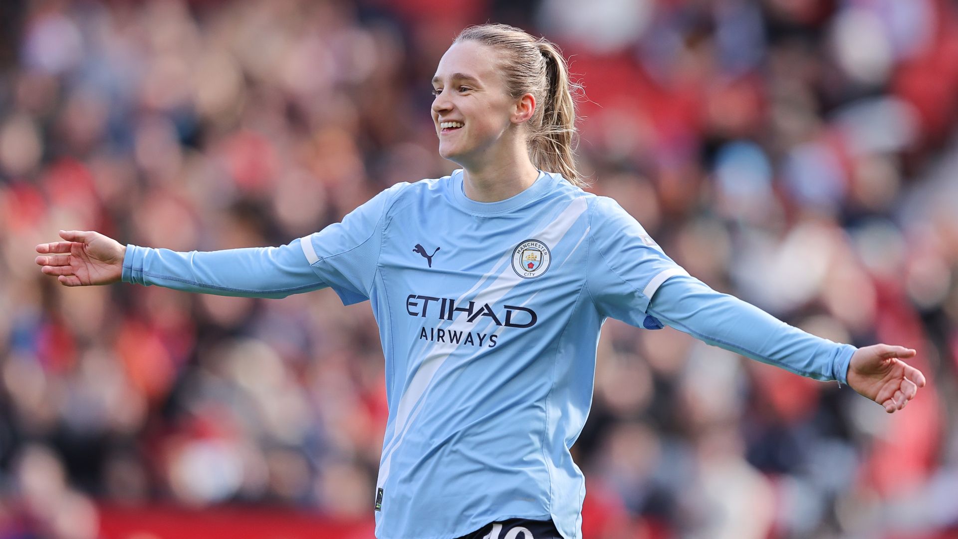 1920x1080 SportyTV. Manchester United 0 3 Manchester City: Miedema At The Double As Derby Victory Sees Visitors Close In On WSL Title