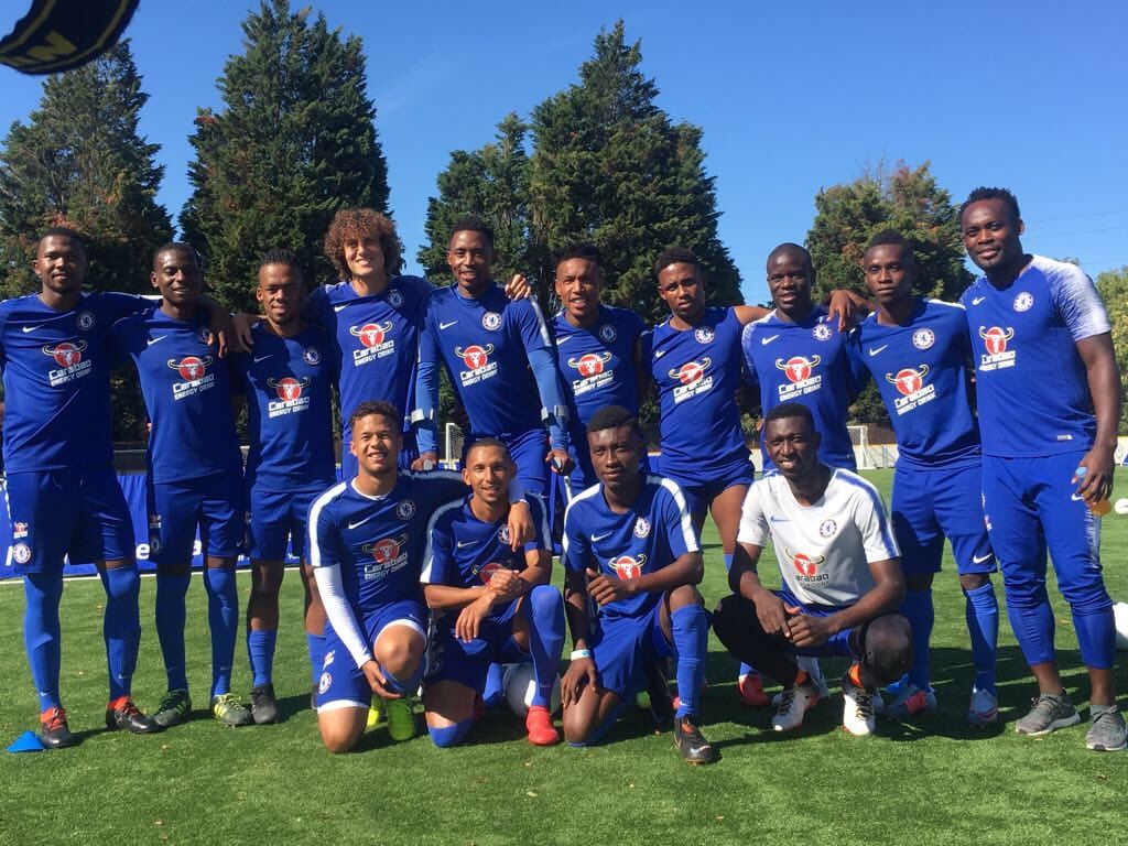 1024x768 Training and hard work, but also the opportunity to meet some of his Chelsea idols. #ShieldChelseaZim