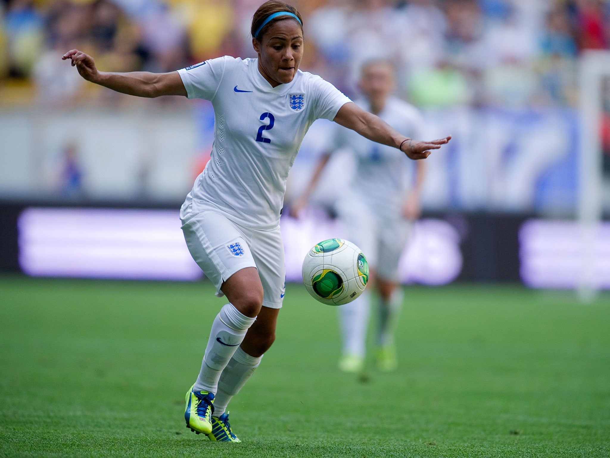 2048x1536 Alex Scott: I dreamt of playing at Wembley when I was a girl kicking around on a concrete pitch next to the A13. Now that dream has come true. The Independent