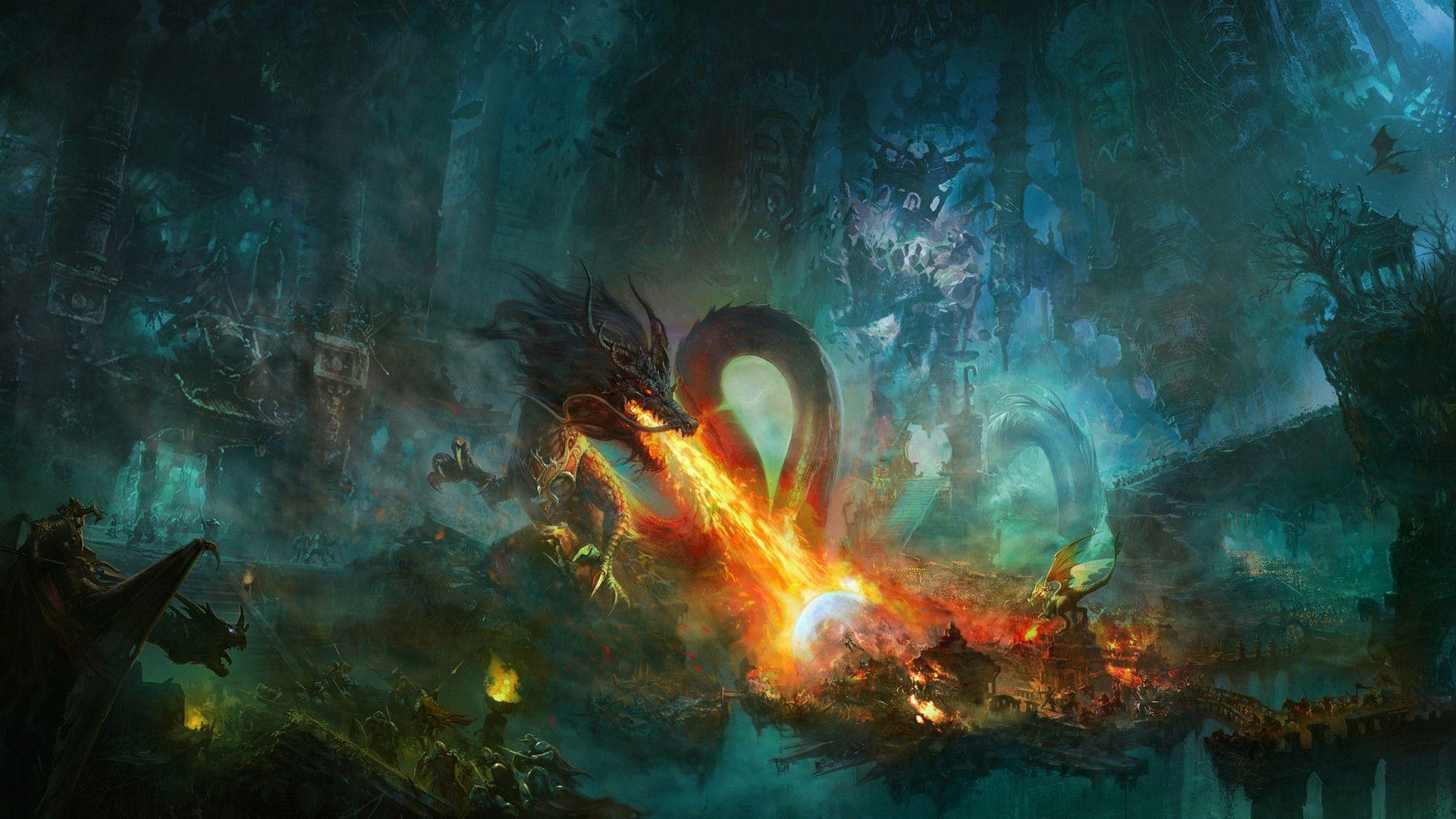 1920x1080 Chinese Dragon Wallpaper