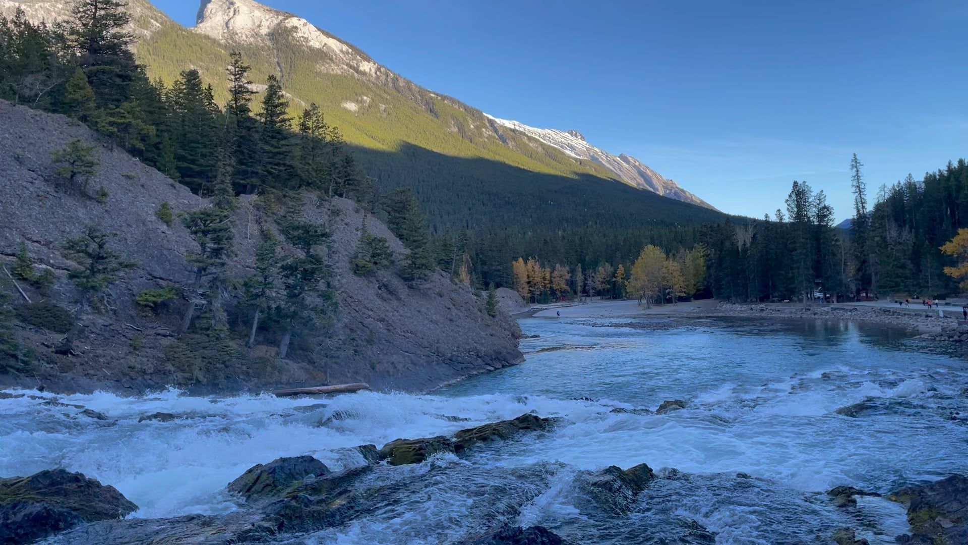 1920x1080 Bow river Banff