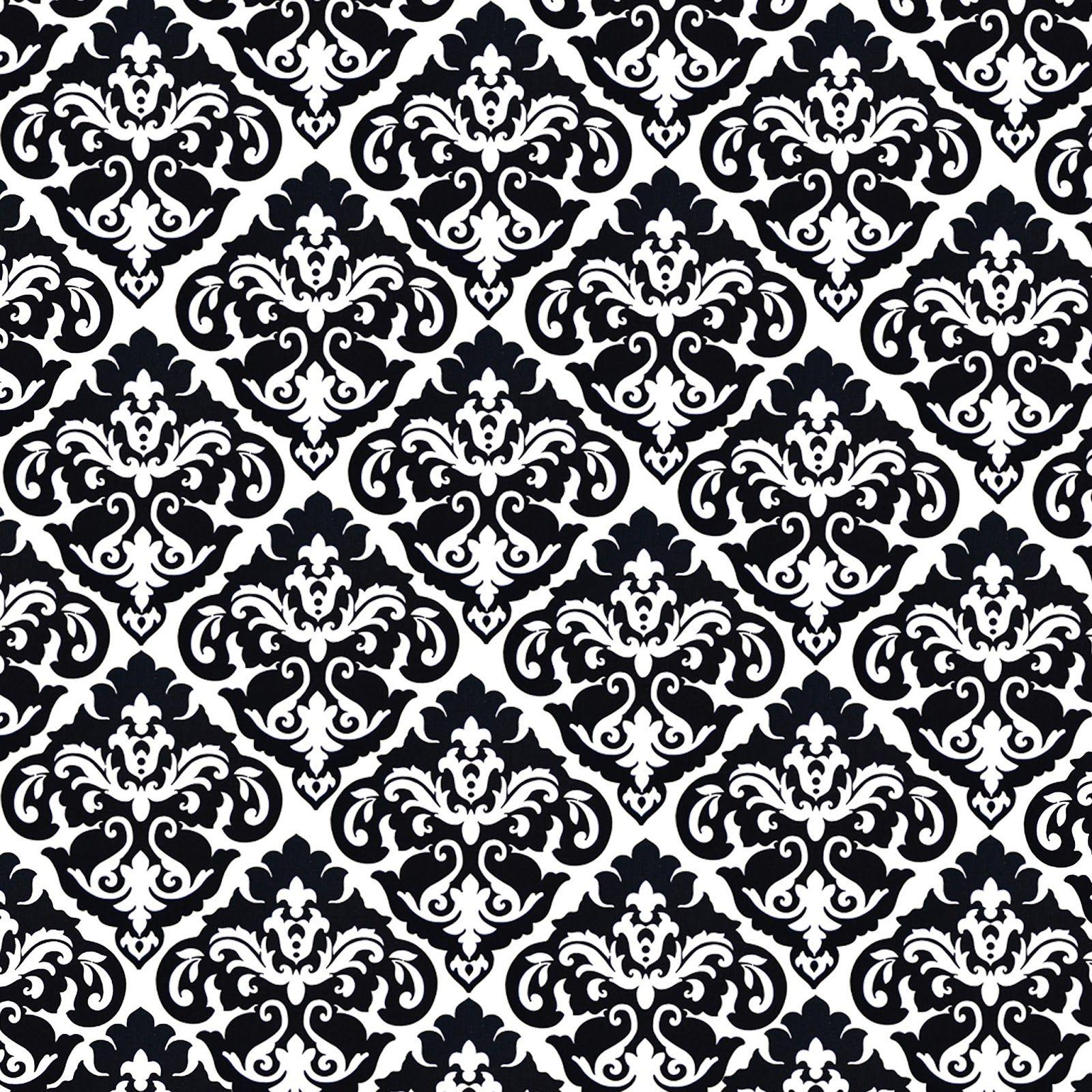 fancy black and white wallpaper