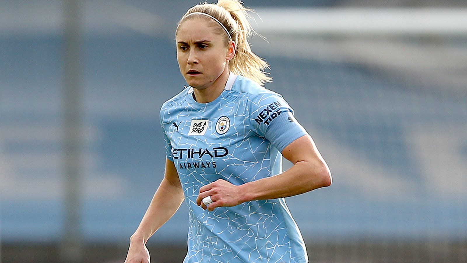 1600x900 Gareth Taylor hopes Steph Houghton will return for Manchester City Women this season