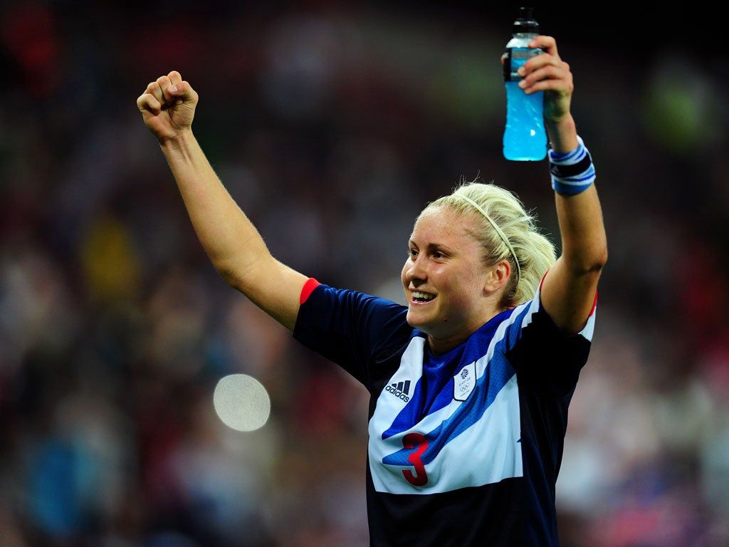 1024x768 Tweet sound of success for Team GB's football star Steph Houghton