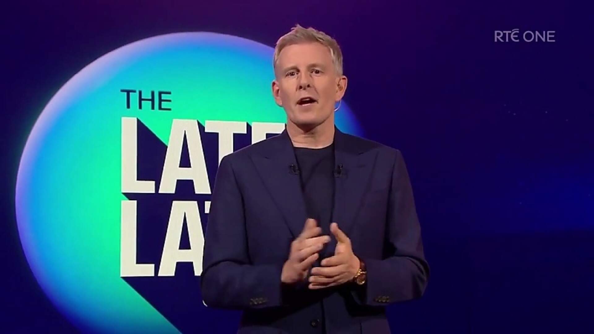 1920x1080 Patrick Kielty pokes fun at Late Late show controversy in opening monologue