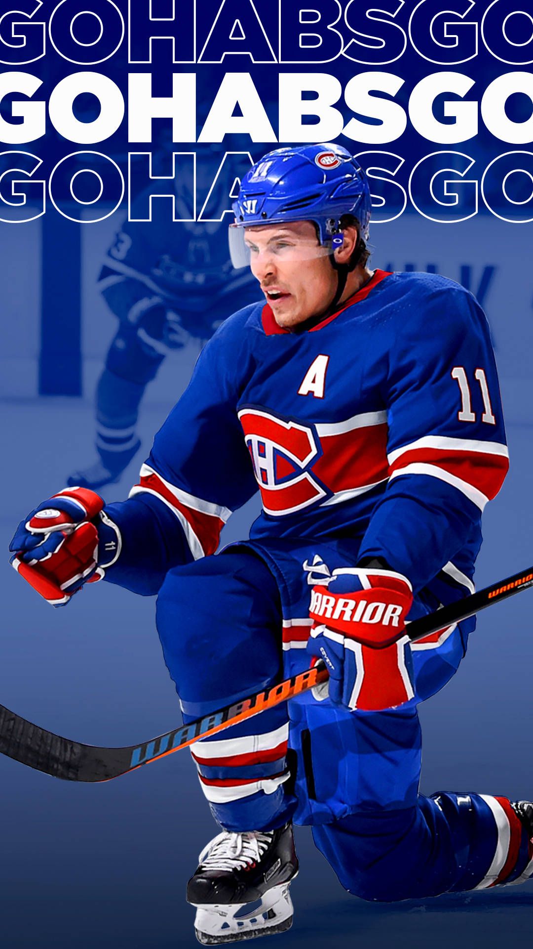 1080x1920 Download Montreal Canadiens Brendan Gallagher Poster Wallpaper