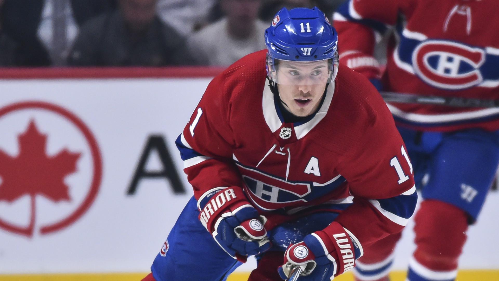 1920x1080 Montreal Canadiens' Brendan Gallagher scores easy goal against Blues