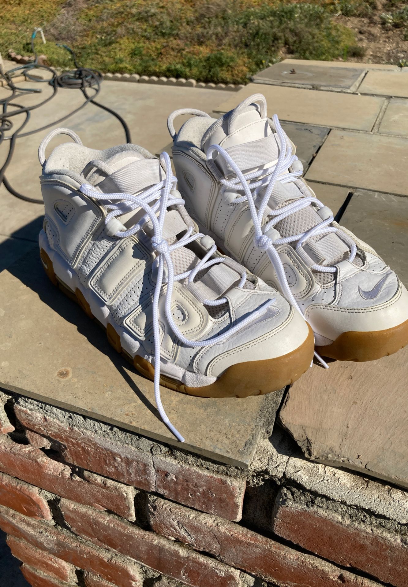 1333x1920 Nike Uptempo White Gum Size 10.5