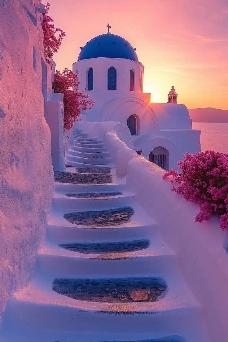 736x1104 Santorini greece photography. Santorini sunset wallpaper 4k, Greek islands, Dream vacation greece