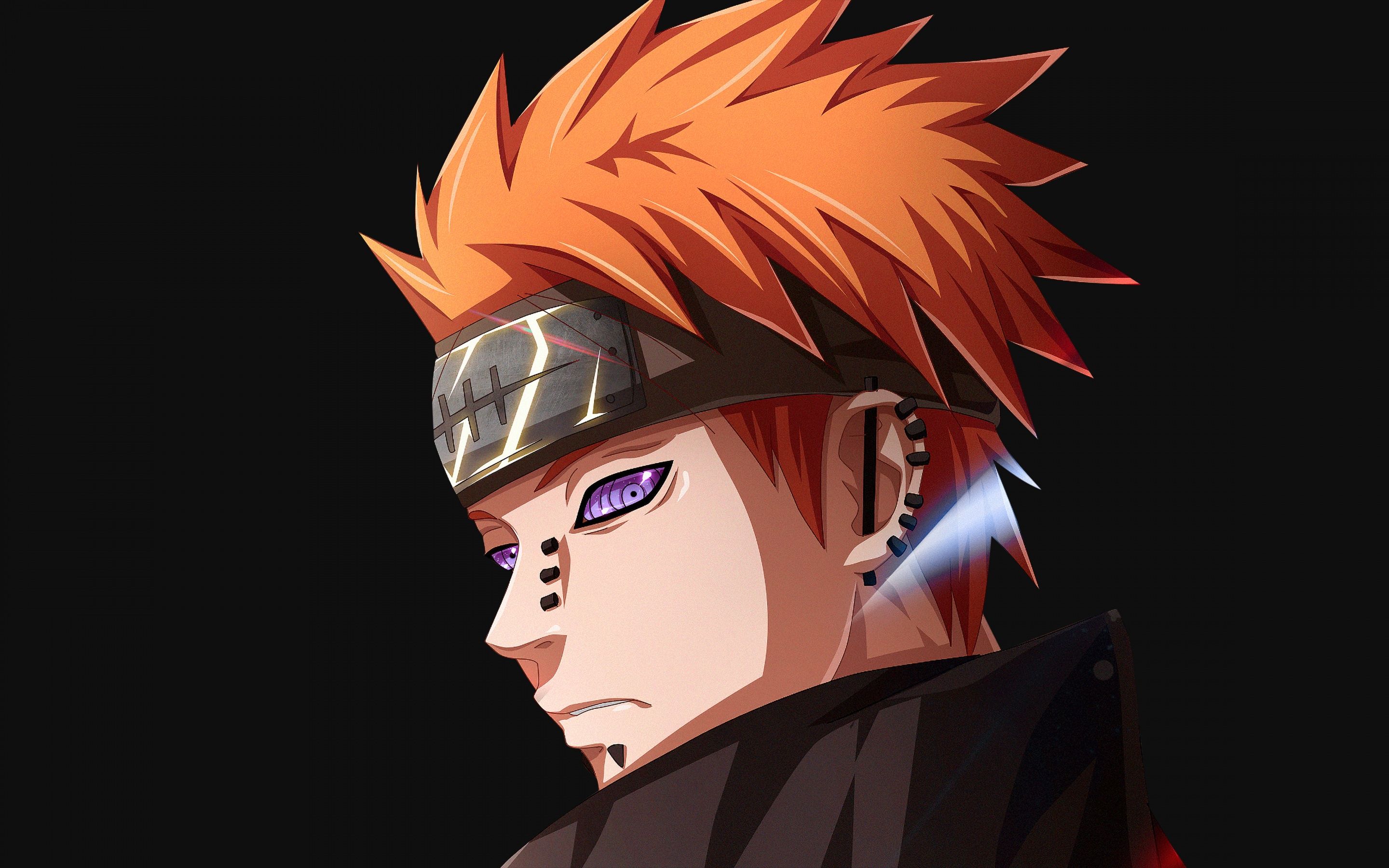 2880x1800 Nagato Wallpaper 4K, Pain, Naruto, Dark background, 5K