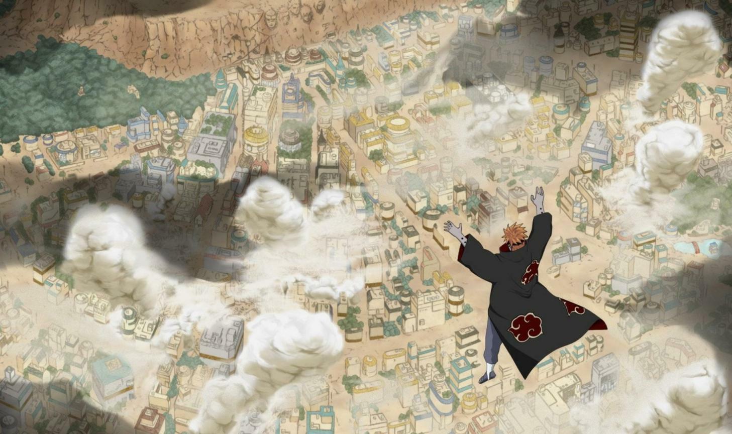 1457x864 Pain Akatsuki. Anime TCG & office Mat