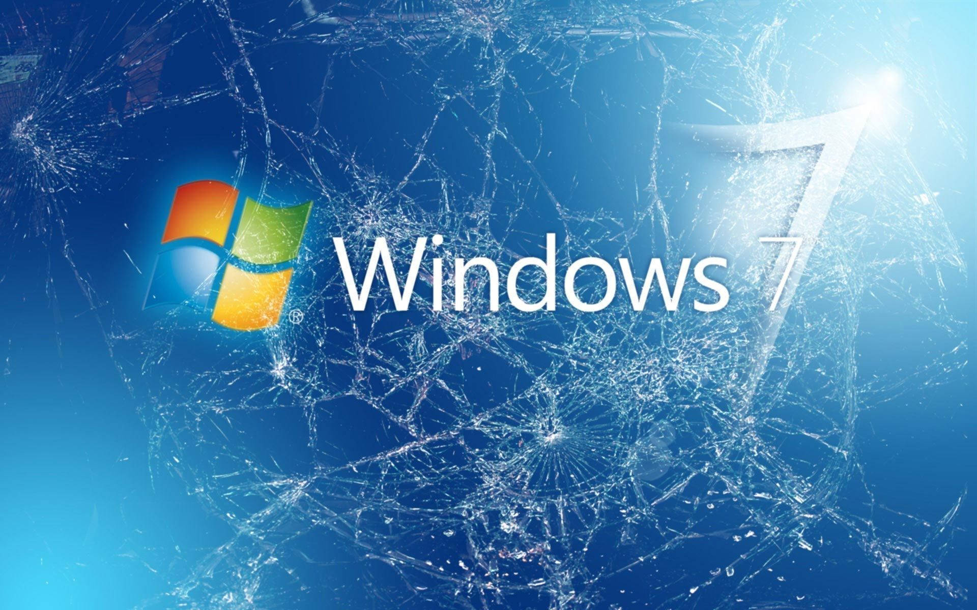 1920x1200 Download Broken Windows 7 Computer Screen Wallpaper