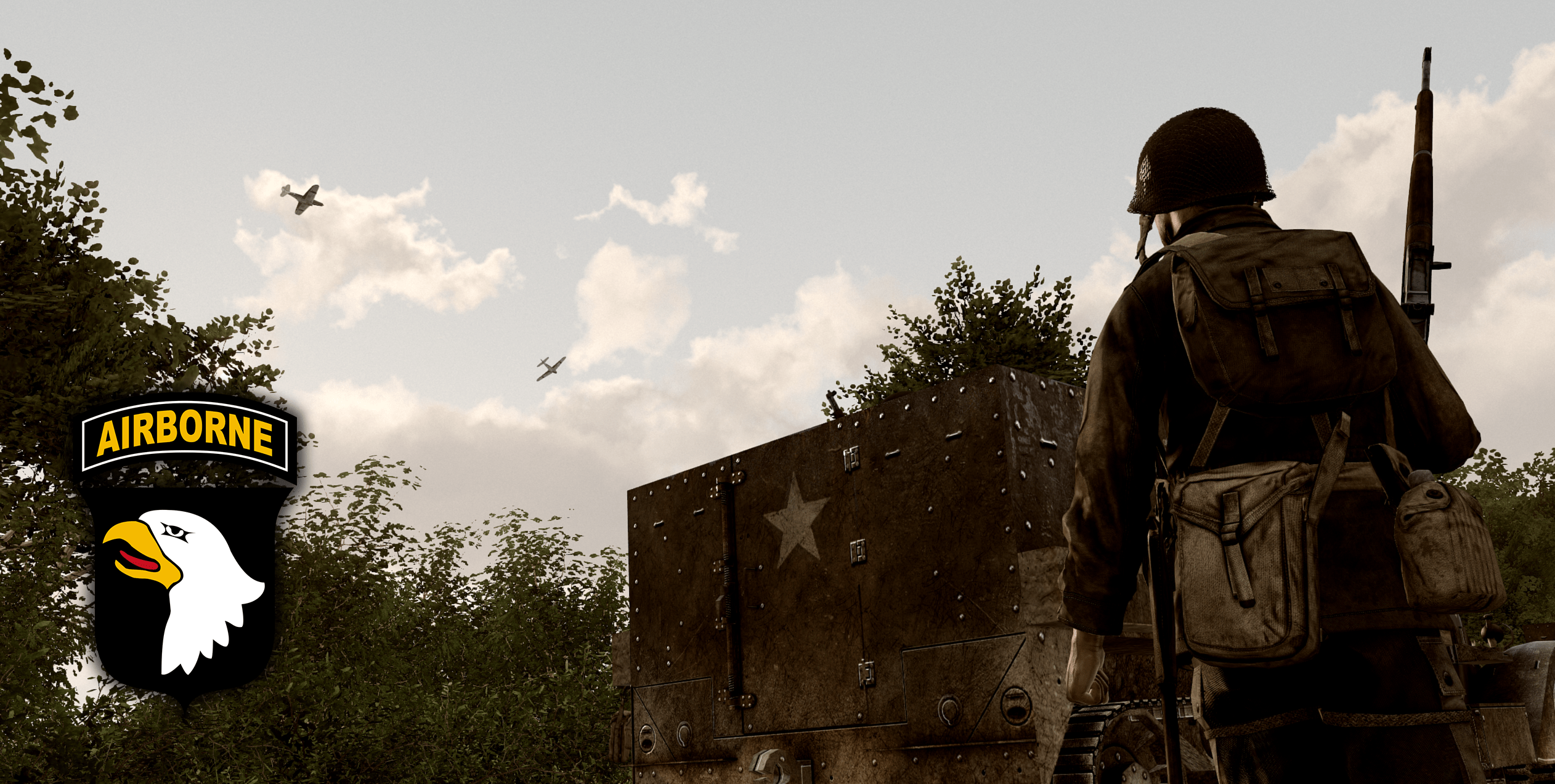 2524x1273 EU] 101st Airborne Division. [WW2][NO DLC][A3][Recruiting]